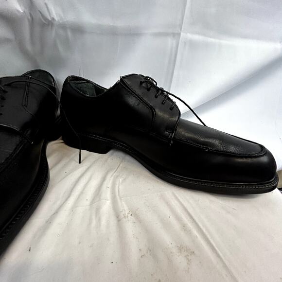 SKU 2055 Dockers Prostyle Size 13M Black Leather Oxfords Tie-Up Dress Shoes main image 9